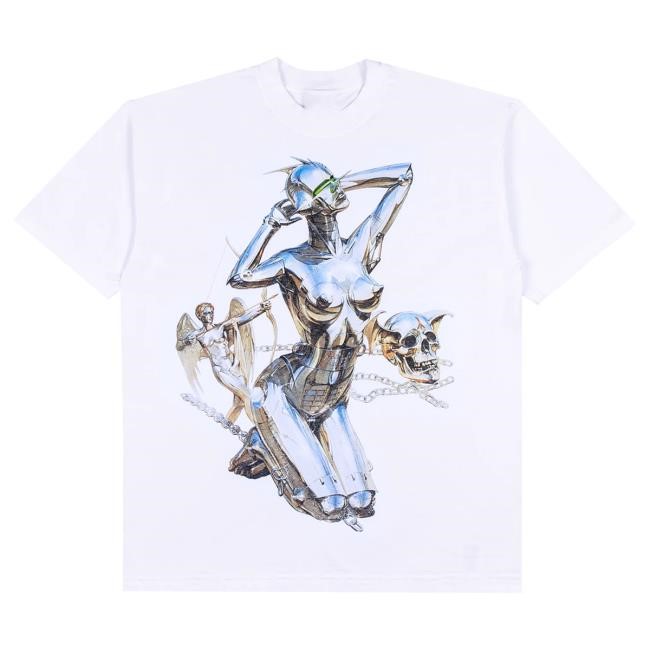 Official Complex Merch Store Shop Hajime Sorayama Skull Robot Tshirt