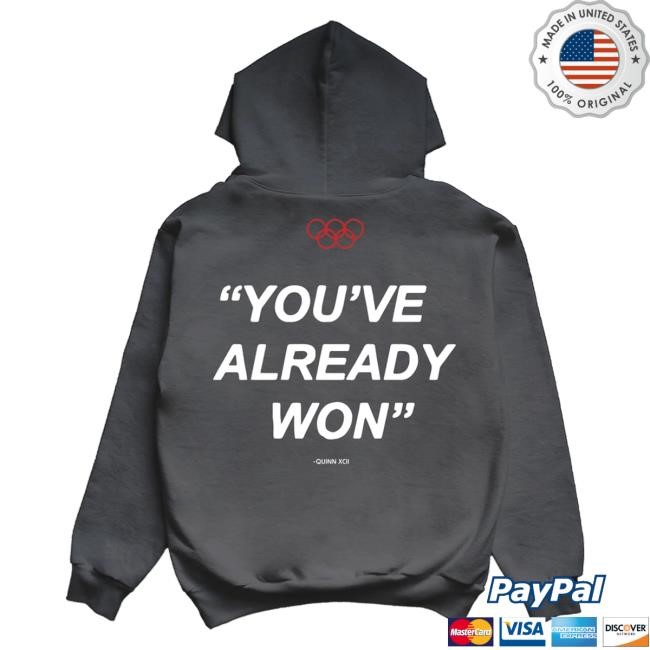 Official Quinn Xcii You’ve Already Won Hooded Sweatshirt