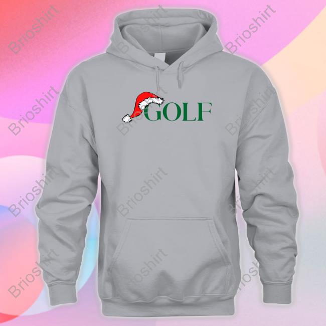 Golf Santa T Shirt Merry Christmas Golf Santa Shirt