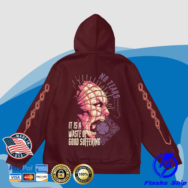 Any Means Necessary Clothing Hellraiser Pullover Hoodie Burgundy