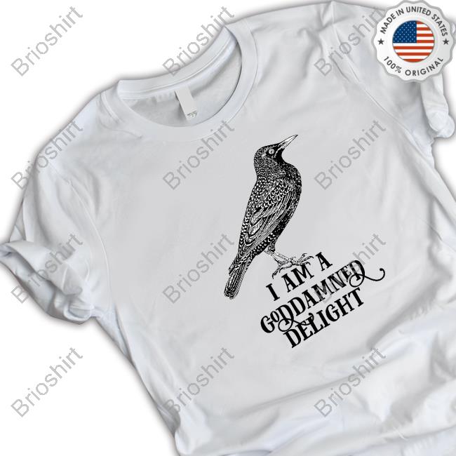 Effin Birds Merch Store I Am A Goddamned Delight Relaxed Fit Essential Crewneck Sweatshirt