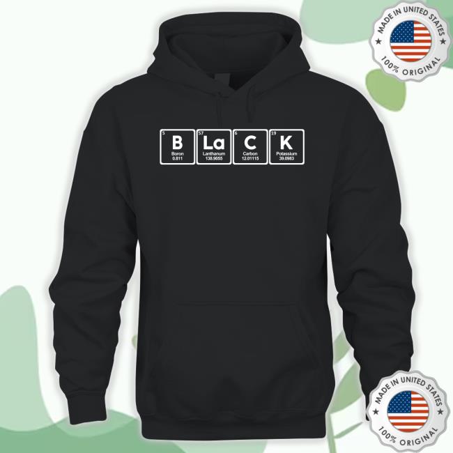 Official Black Periodic Table Shirt