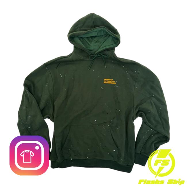Official Staffworkforce Merch Staff Property Of Cut Throat City 51/50 Hoodies