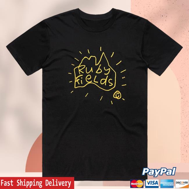Space Mirror Merch Ruby Fields Australia Black Shirt