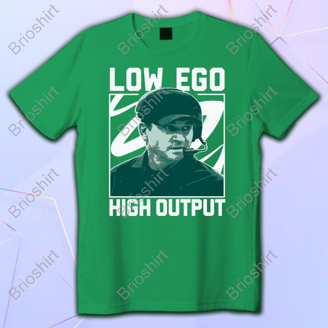 Official Barstool Sports Low Ego High Output T-Shirt