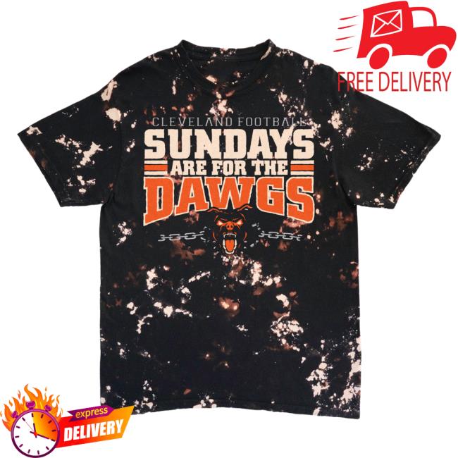 Official Ohio Clothing Store Shop Cleveland Football Sundays Are For The Dawgs Tie Dye 3D Hoodies Ohioclothing