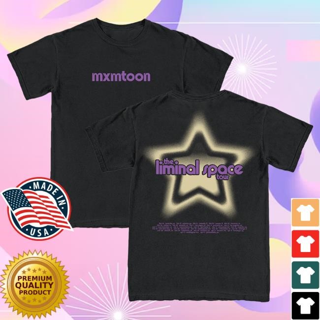 Official Mxmtoon Merch Store Mxmtoon Liminal Space Tour Shirts
