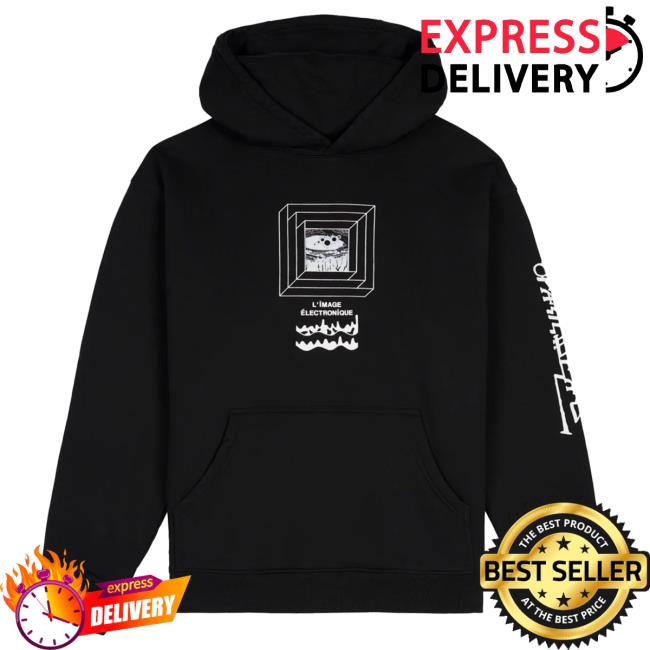 Official Brain Dead Merch Store We Are Brain Dead Electronique Sweatshirt - Black Brain Dead Apparel Clothing Shop BrainDead
