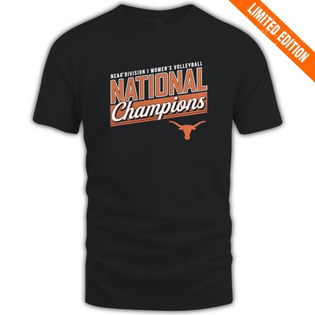 Official Texas Longhorns Ncaa Division I Women’s Volleyball National Champions Hooded Sweatshirt