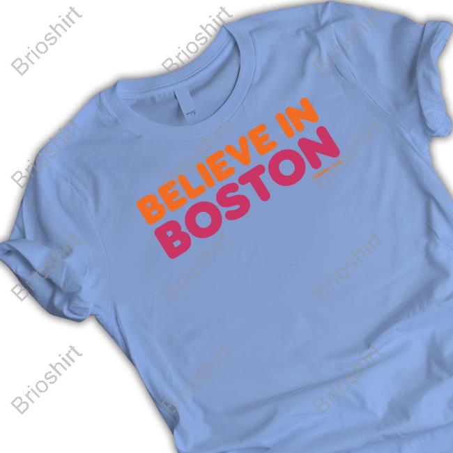 Official Sully's Brand Believe In Boston X Dunkin Shirt