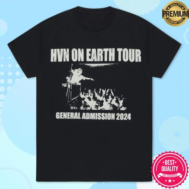 Official Lil Tecca Merch Store Hvn On Earth Tour Ga Hot Shirt