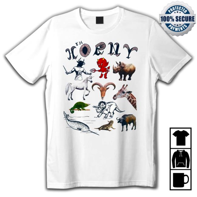 I'm Horny Animals Hoodie