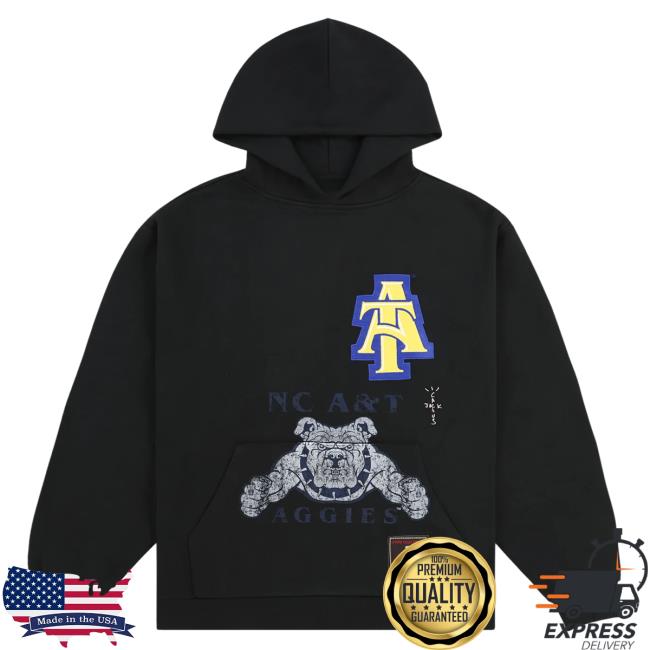 Official Travis Scott Utopia Merch Store CJ X M&N X NC A&T UNIVERSITY Hood Travis Scott Apparel Clothing TravisScott