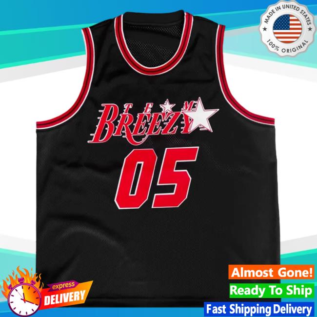 Official Chris Brown Merch Store Shop ChrisBrown Team Breezy Basketball Jersey Attractive Shirt