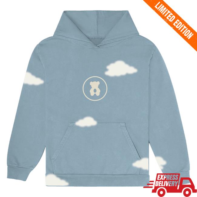 Official 6Lack Store Shop 6Ear Cloud Hoody - Blue