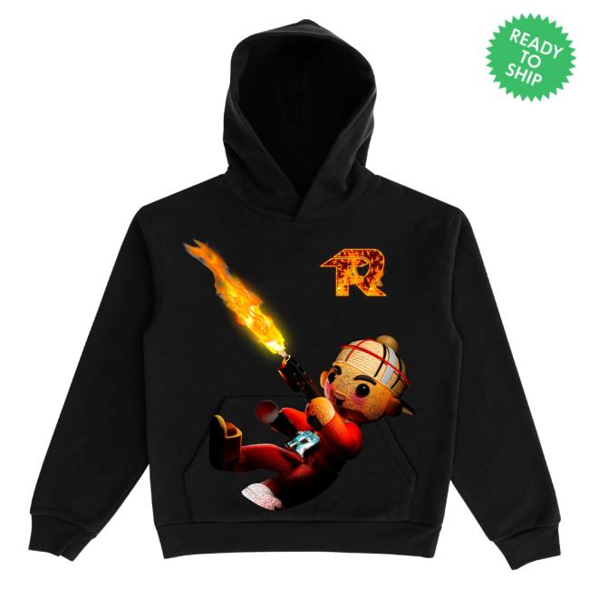 Official Fuerza Regida Clothing Merch Store Shop Fuerza Regida Pa Las Babys Y Belikeada Pullover Hoodie Black FuerzaRegida