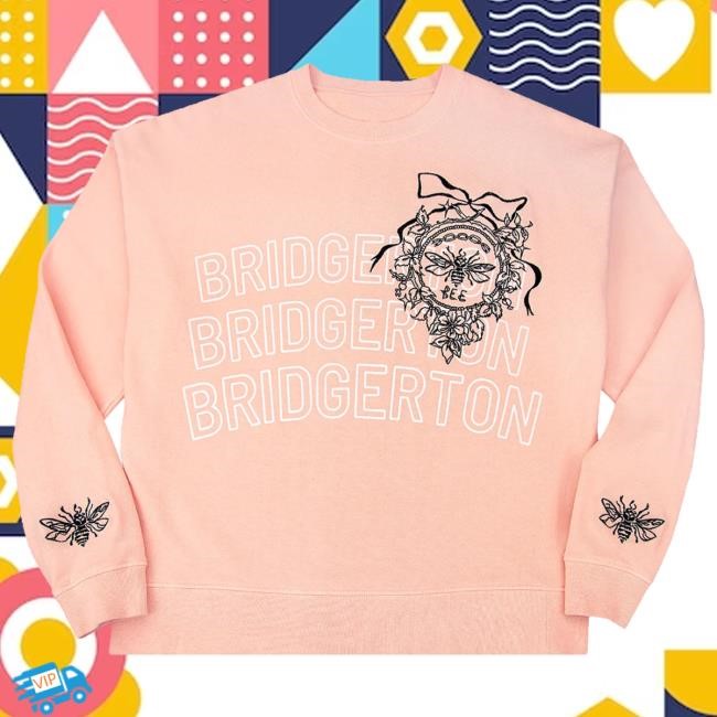 Bridgerton X Girl Knew York Pink Crewneck