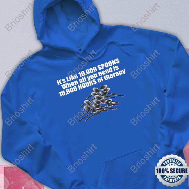 10,000 Spoons Limited Edition Black Shirts