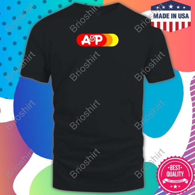 Official A & P Atlantic And Pacific Shirt American Retro Apparel