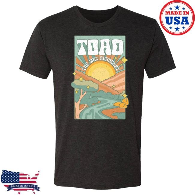 Official Toad The Wet Sprocket Sunset Mountain Ss New Shirt
