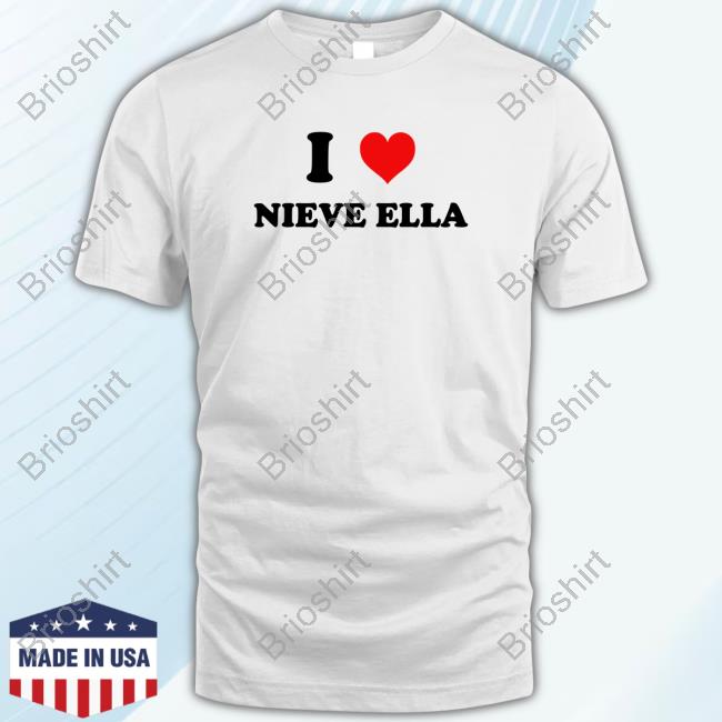 I Love Nieve Ella Long Sleeve T Shirt