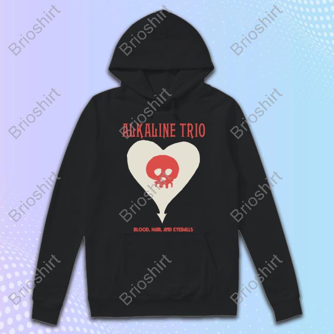 Alkaline Trio Blood Hair And Eyeballs Long Sleeve T Shirt
