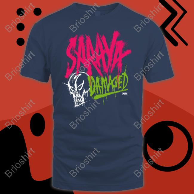 Official Aew Shop Saraya Damaged Shirt