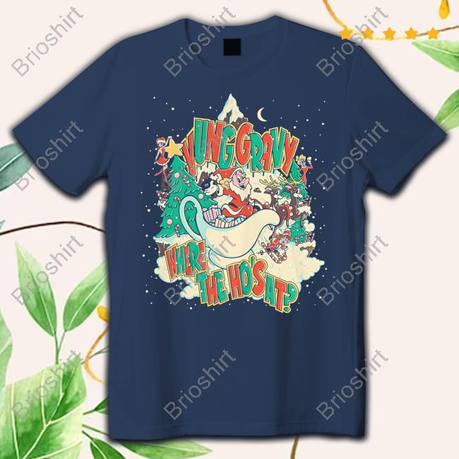 Official Yung Gravy Merch Where The Ho's At? Long Sleeve Shirt