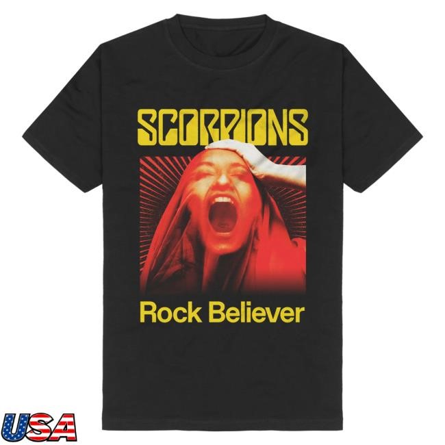 Official Scorpions Rock Believer Shirts