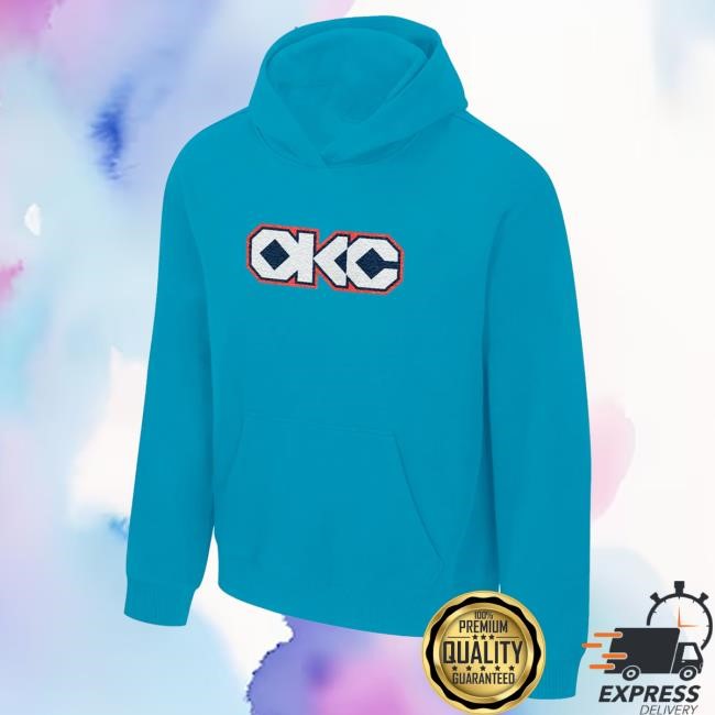 NBA Basketball Oklahoma City Thunder City Edition Chenille Sweatshirt