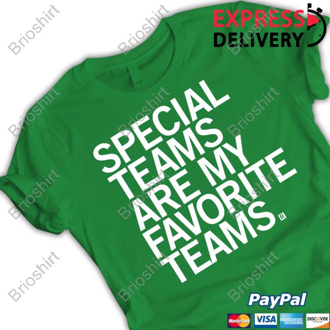 Special Teams Are My Favorite Teams Long Sleeved T Shirt