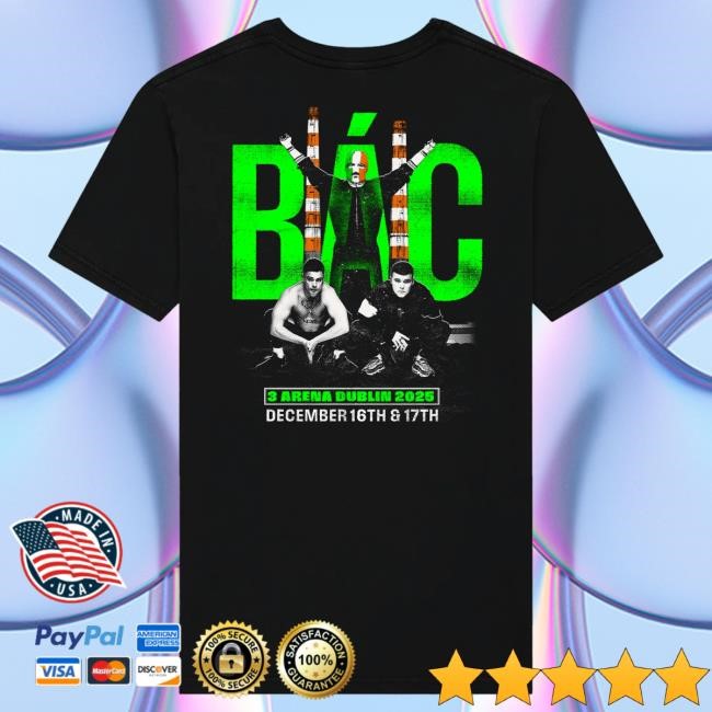 Official Kneecap Merch 3Arena Dublin New Shirt