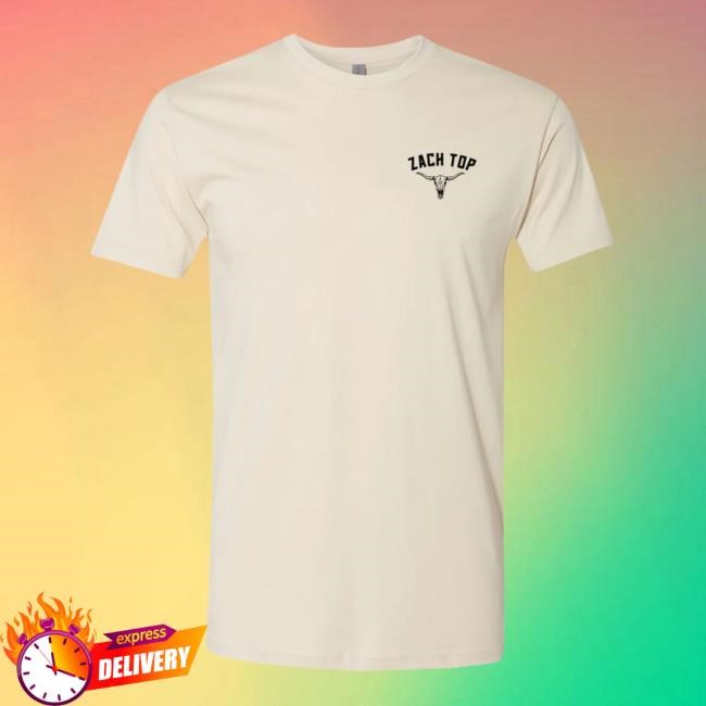 Official Zach Top Merch Store Shop Zach Top 2025 Natural Tour Hoodies ZachTop