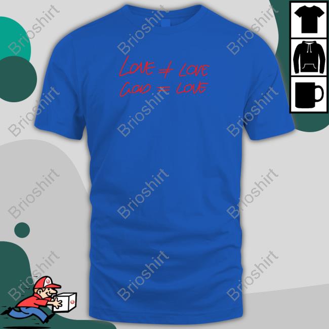 Love # Love God = Love Lgbtq T-Shirt Morgan Ariel