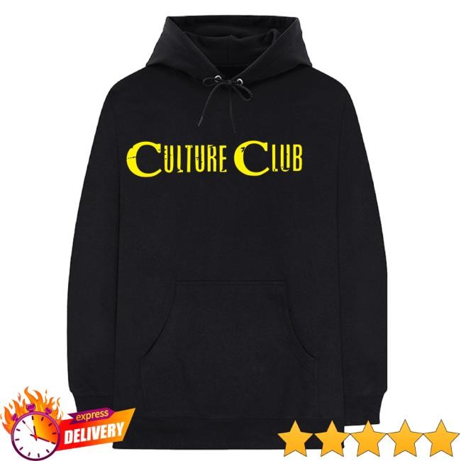 Culture Club Merch Shop Karma Chameleon Plane Swearter Hoodie New Boy George and Culture Club