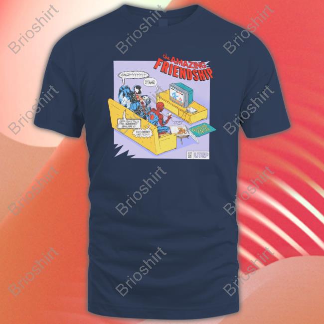 Uniqlo Utgp2023 The Amazing Friendship T Shirts Spider-Man And Venom