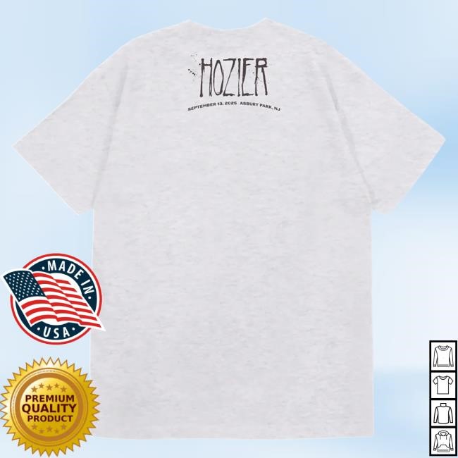 Official Hozier Merch Asbury Park September 13 Show Hot Shirt