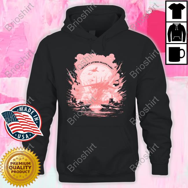 Official Walter Masterson We Can't Afford Healthcare Tee Shirt