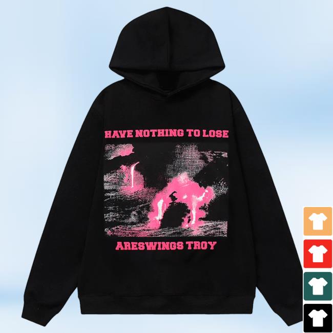 Official Lemandik Graphic Pullover Hoodie Have Nothing To Lose Black