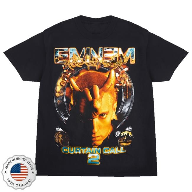 Eminem Curtain Call 2 Shirt – Eminem Store Merch