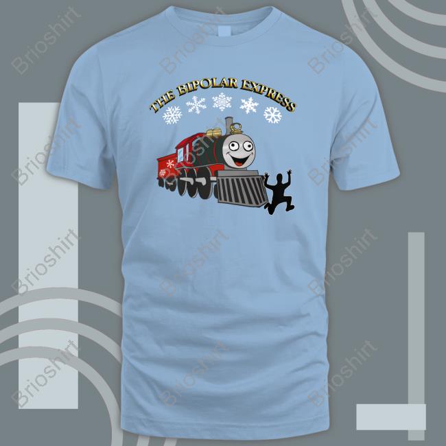 The Bipolar Express Christmas Tee Shirt