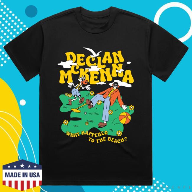 Declan Mckenna Merch Shop Dancing With The Cow Uk 2024 Tour New T-Shirt (Black)