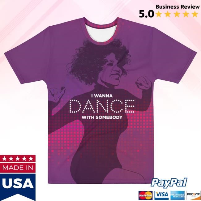 Official Whitney Houston Clothing Whitney Houston I Wanna Dance With Somebody Popover Shirt