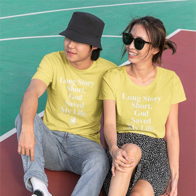 God Is Dope Shop Long Story Short God Saved My Life Shirts Yolett McPhee McCuin