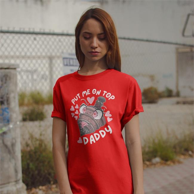 Put Me On Top Daddy Shirt Sensei's Divining Top