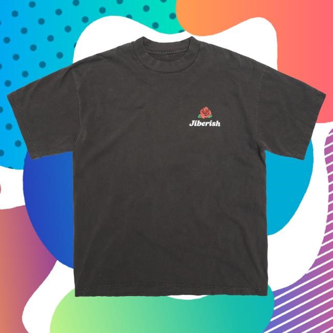 Jiberish Love Light Hot Shirt Vintage Black
