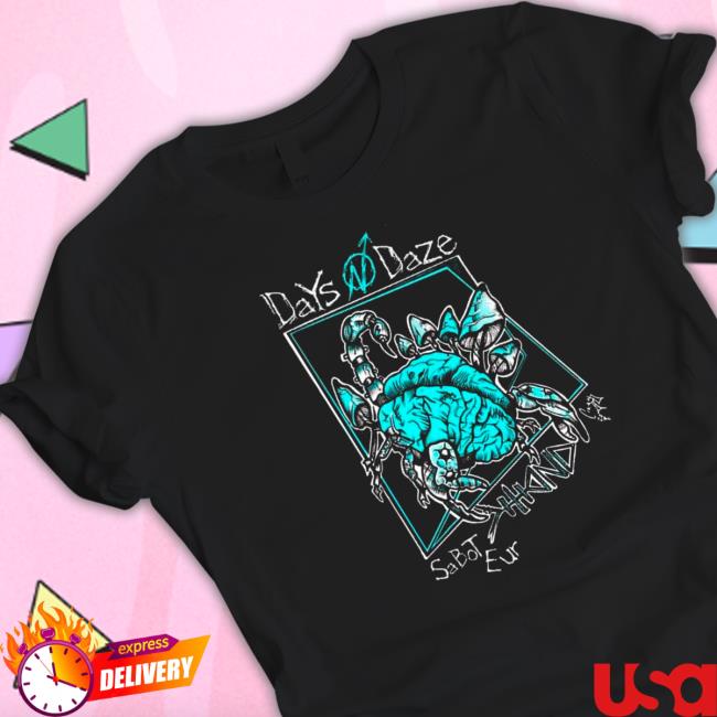 Official Days N Daze Saboteur Color Long Sleeve Tee