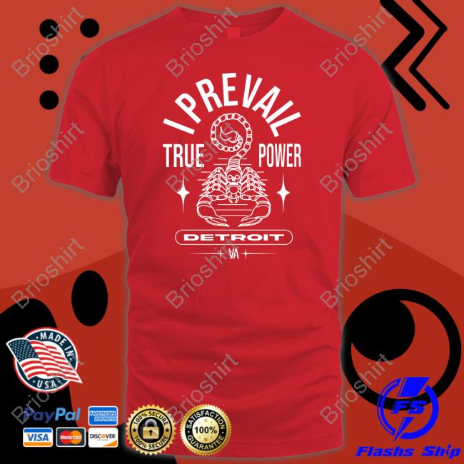 True Power Scorpion Shirt I Prevail Merch Shirt