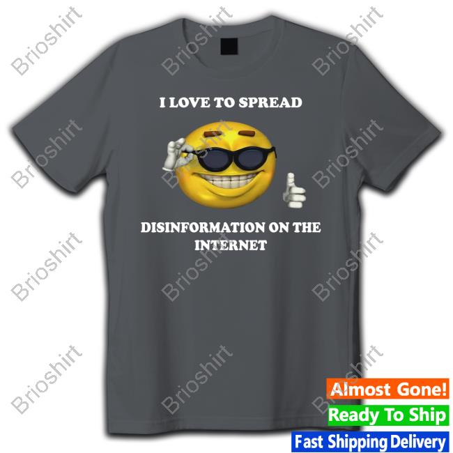 I Love To Spread Disinformation On The Internet Hoodie Sweatshirt