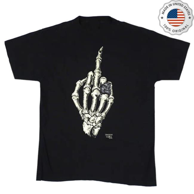 Middle Finger Skeleton Fashion 1993 Hoody